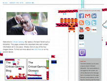 Tablet Screenshot of critical-gaming.com